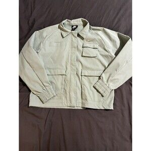 Nike Sportswear Swoosh Women's Woven Jacket Mint Green Size Medium